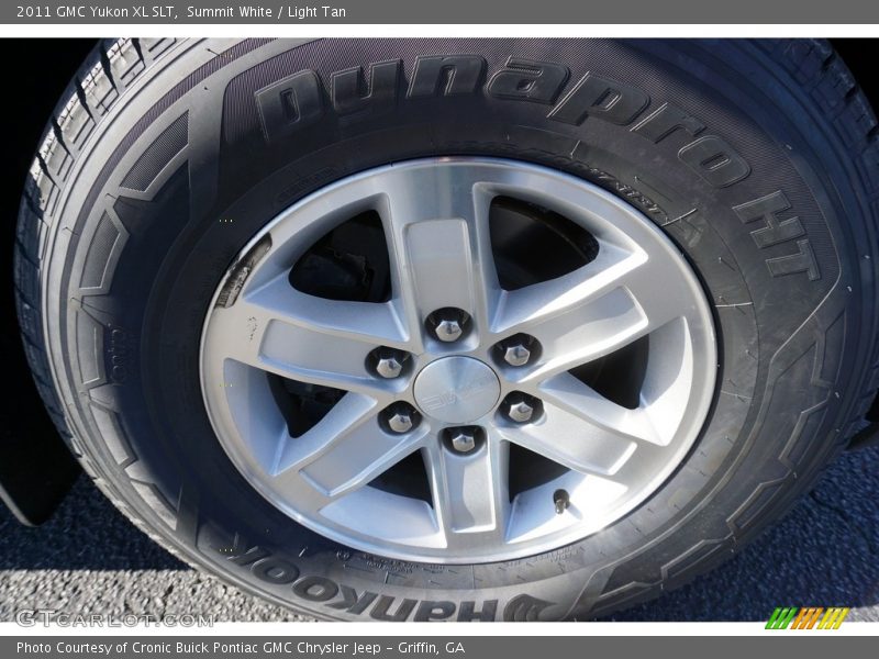 Summit White / Light Tan 2011 GMC Yukon XL SLT