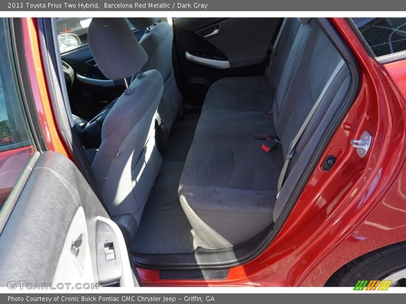 Barcelona Red Metallic / Dark Gray 2013 Toyota Prius Two Hybrid