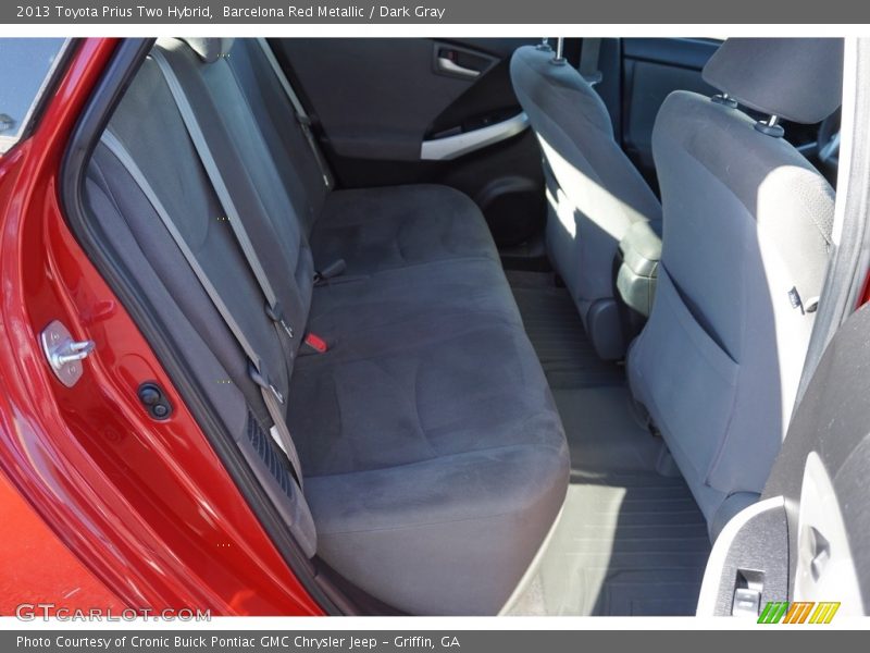 Barcelona Red Metallic / Dark Gray 2013 Toyota Prius Two Hybrid