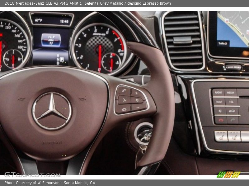 Controls of 2018 GLE 43 AMG 4Matic