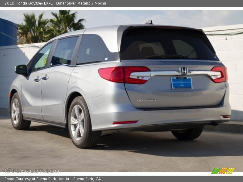 Lunar Silver Metallic / Mocha 2018 Honda Odyssey EX-L