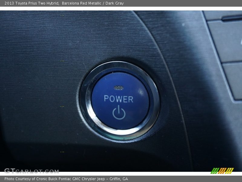 Barcelona Red Metallic / Dark Gray 2013 Toyota Prius Two Hybrid