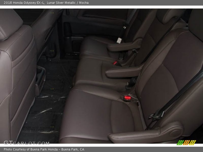 Lunar Silver Metallic / Mocha 2018 Honda Odyssey EX-L