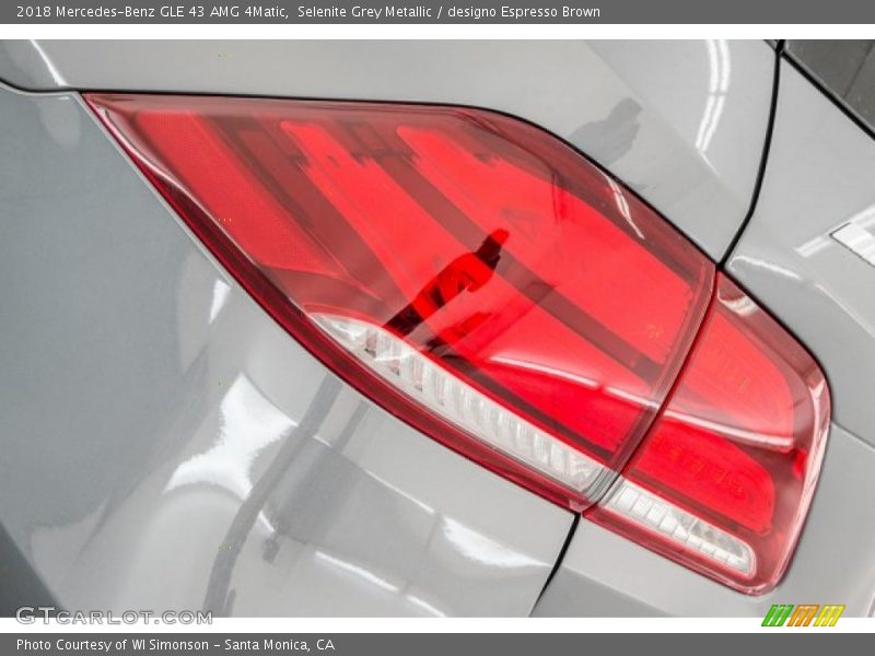 Selenite Grey Metallic / designo Espresso Brown 2018 Mercedes-Benz GLE 43 AMG 4Matic