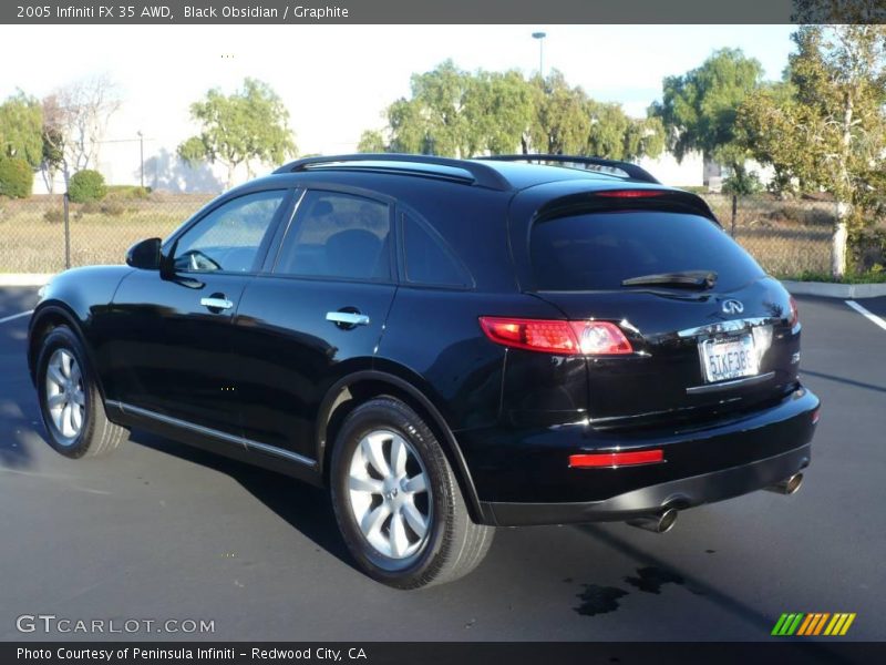 Black Obsidian / Graphite 2005 Infiniti FX 35 AWD