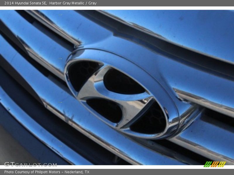 Harbor Gray Metallic / Gray 2014 Hyundai Sonata SE