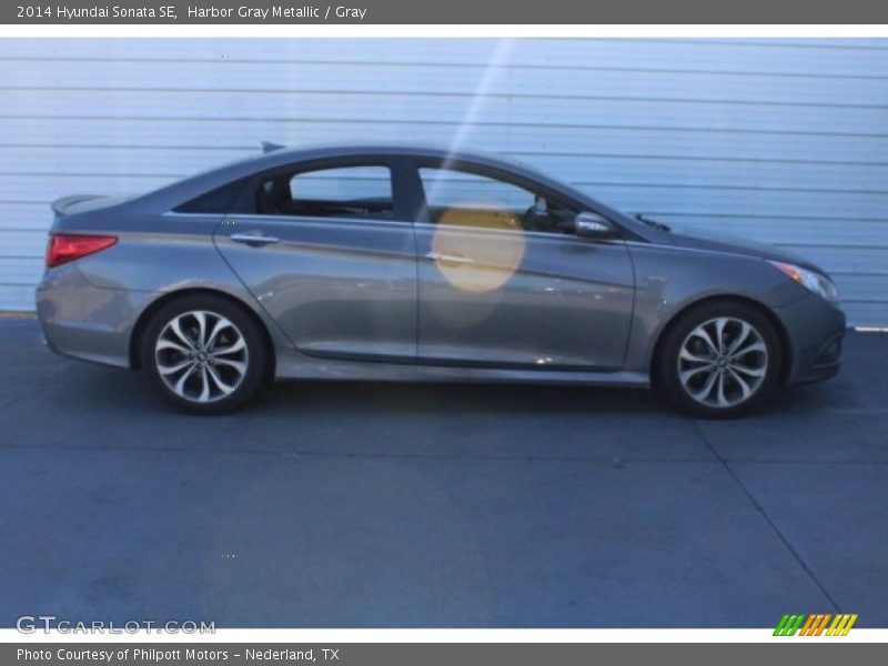 Harbor Gray Metallic / Gray 2014 Hyundai Sonata SE
