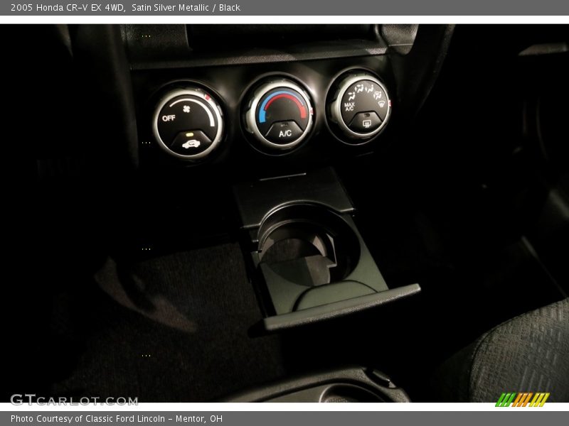 Satin Silver Metallic / Black 2005 Honda CR-V EX 4WD