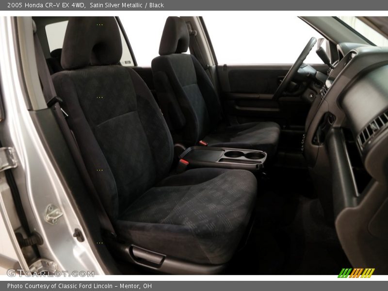 Satin Silver Metallic / Black 2005 Honda CR-V EX 4WD