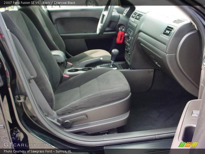 Black / Charcoal Black 2007 Ford Fusion SE V6