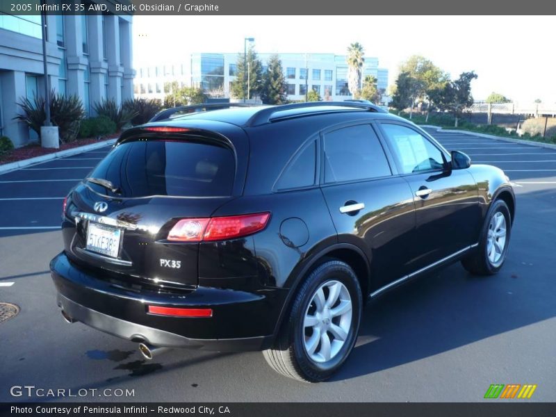 Black Obsidian / Graphite 2005 Infiniti FX 35 AWD