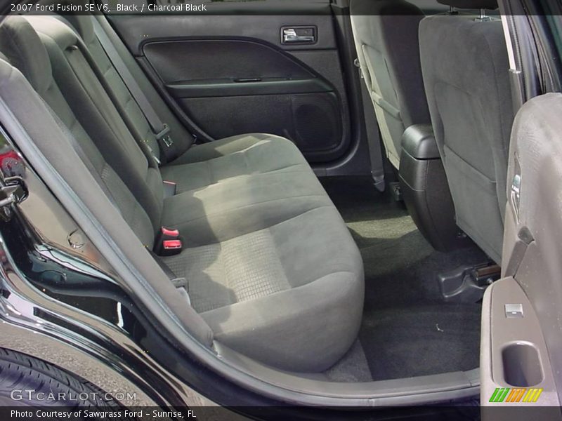Black / Charcoal Black 2007 Ford Fusion SE V6