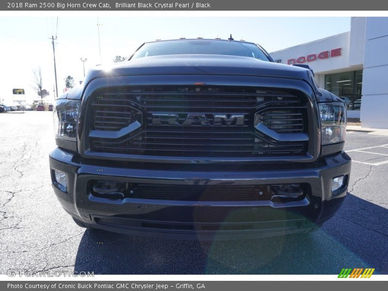 Brilliant Black Crystal Pearl / Black 2018 Ram 2500 Big Horn Crew Cab