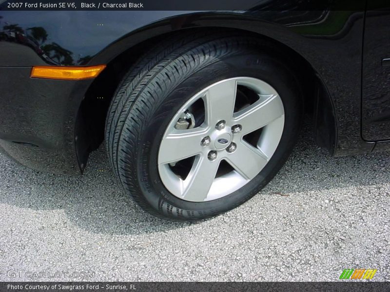 Black / Charcoal Black 2007 Ford Fusion SE V6
