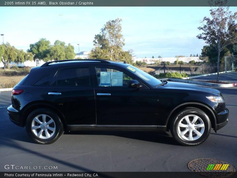Black Obsidian / Graphite 2005 Infiniti FX 35 AWD