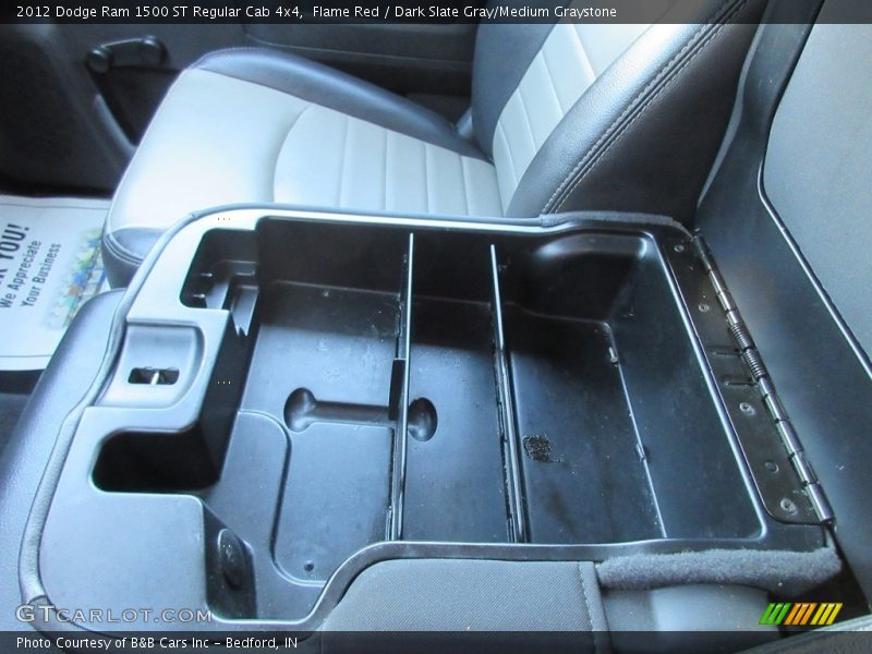 Flame Red / Dark Slate Gray/Medium Graystone 2012 Dodge Ram 1500 ST Regular Cab 4x4
