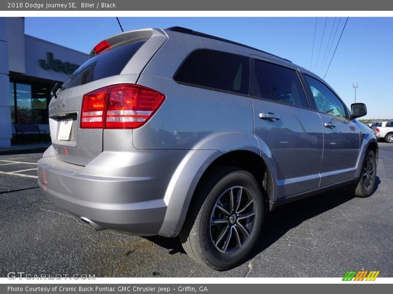 Billet / Black 2018 Dodge Journey SE