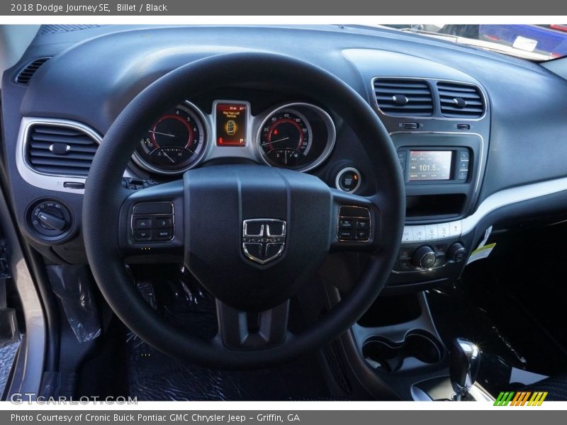 Billet / Black 2018 Dodge Journey SE