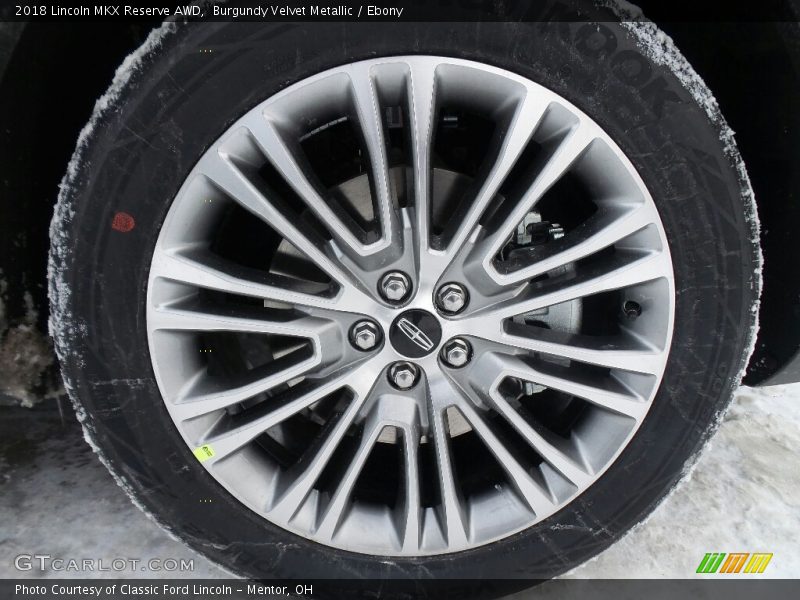  2018 MKX Reserve AWD Wheel