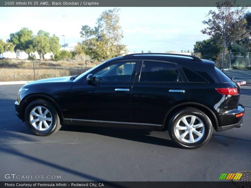 Black Obsidian / Graphite 2005 Infiniti FX 35 AWD