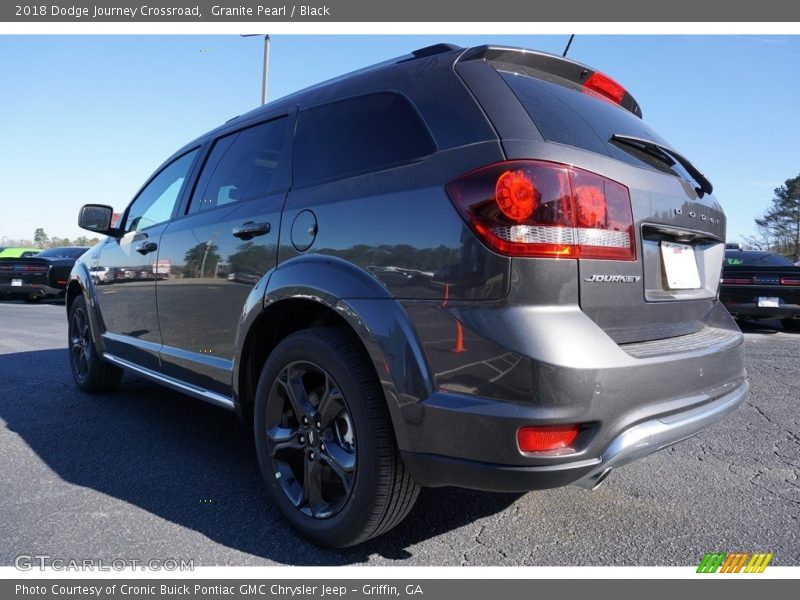 Granite Pearl / Black 2018 Dodge Journey Crossroad