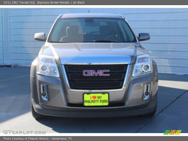 Espresso Brown Metallic / Jet Black 2011 GMC Terrain SLE