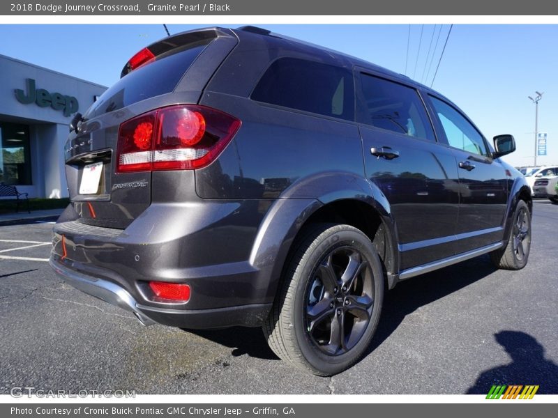 Granite Pearl / Black 2018 Dodge Journey Crossroad