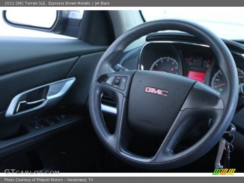Espresso Brown Metallic / Jet Black 2011 GMC Terrain SLE