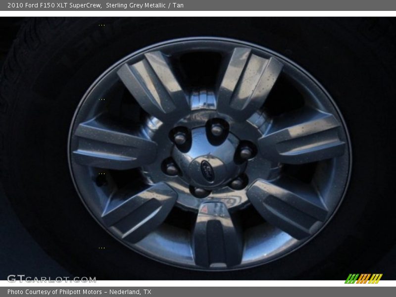 Sterling Grey Metallic / Tan 2010 Ford F150 XLT SuperCrew