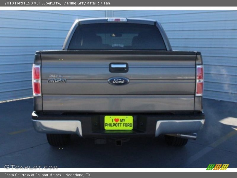 Sterling Grey Metallic / Tan 2010 Ford F150 XLT SuperCrew