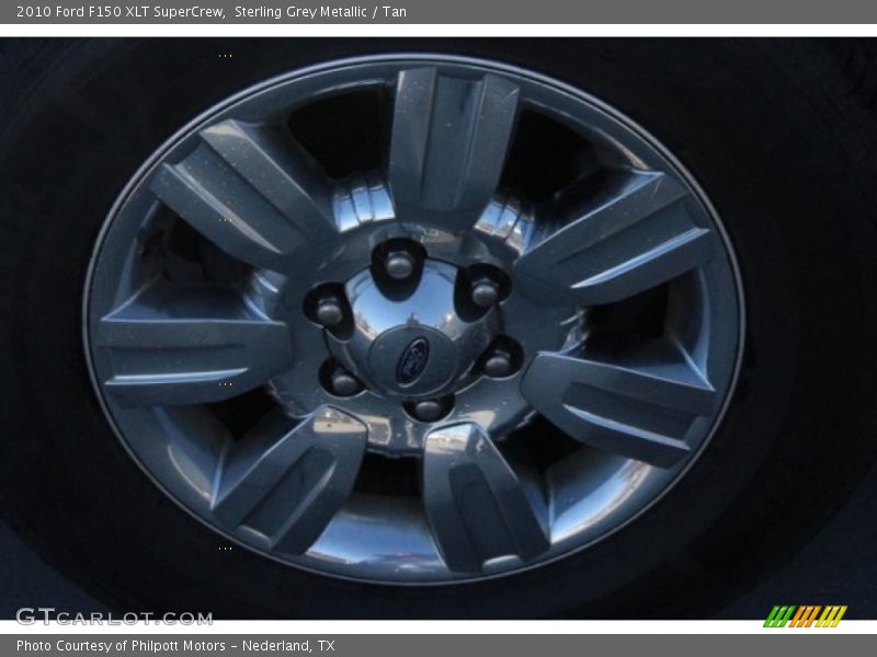 Sterling Grey Metallic / Tan 2010 Ford F150 XLT SuperCrew