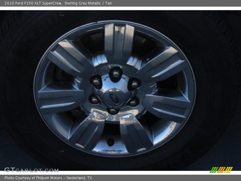 Sterling Grey Metallic / Tan 2010 Ford F150 XLT SuperCrew