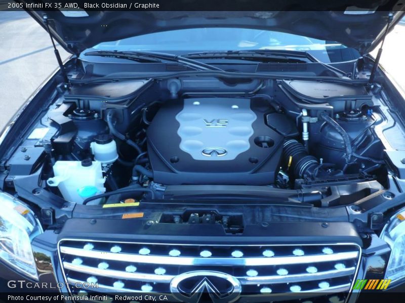 Black Obsidian / Graphite 2005 Infiniti FX 35 AWD