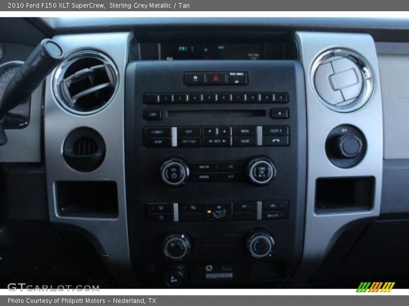 Sterling Grey Metallic / Tan 2010 Ford F150 XLT SuperCrew