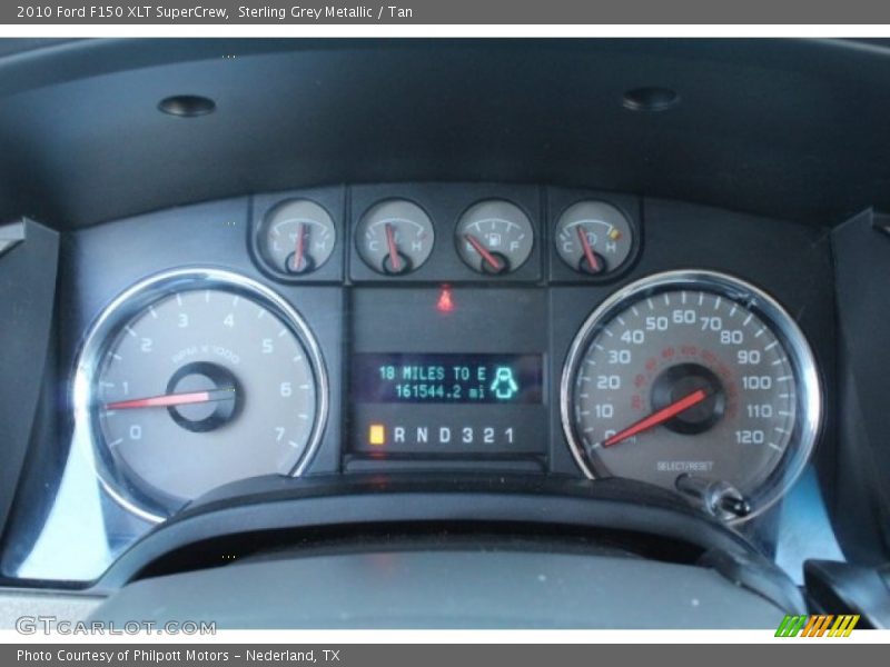 Sterling Grey Metallic / Tan 2010 Ford F150 XLT SuperCrew