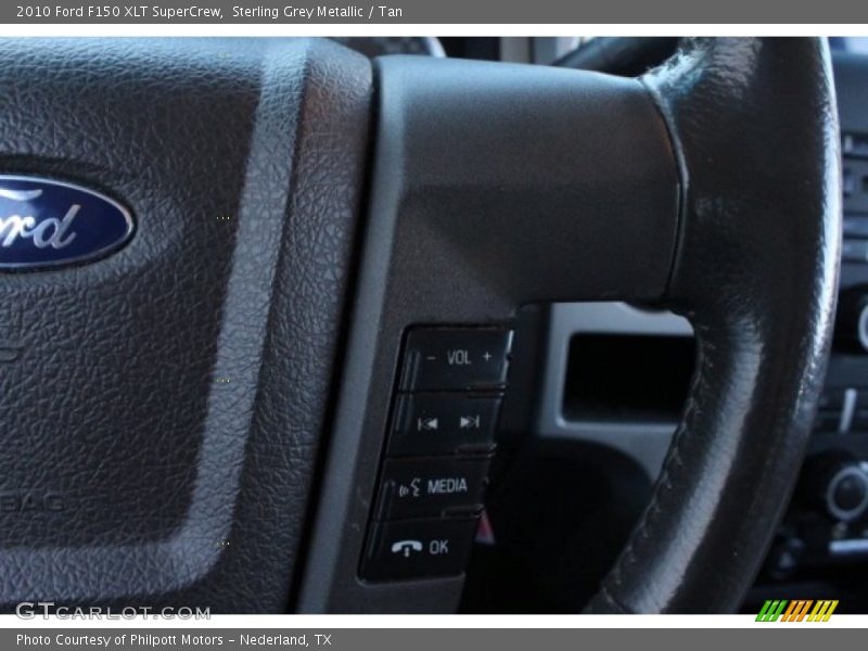 Sterling Grey Metallic / Tan 2010 Ford F150 XLT SuperCrew