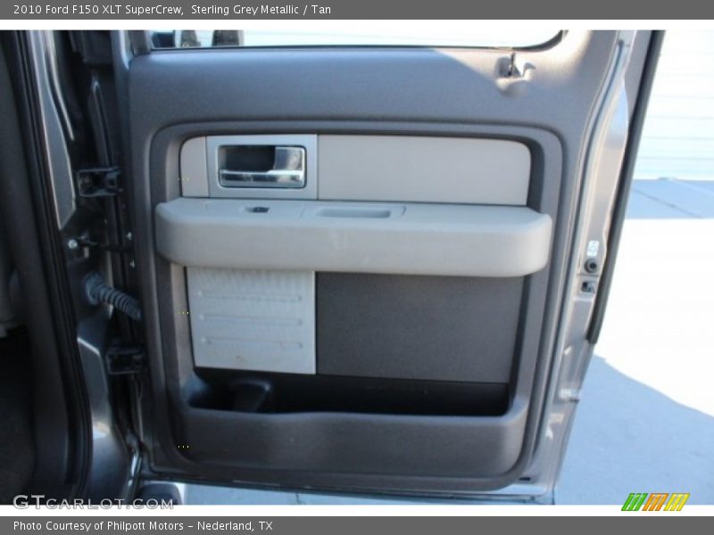 Sterling Grey Metallic / Tan 2010 Ford F150 XLT SuperCrew