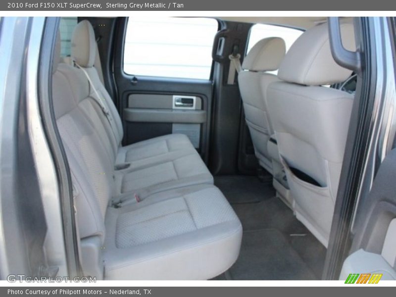 Sterling Grey Metallic / Tan 2010 Ford F150 XLT SuperCrew
