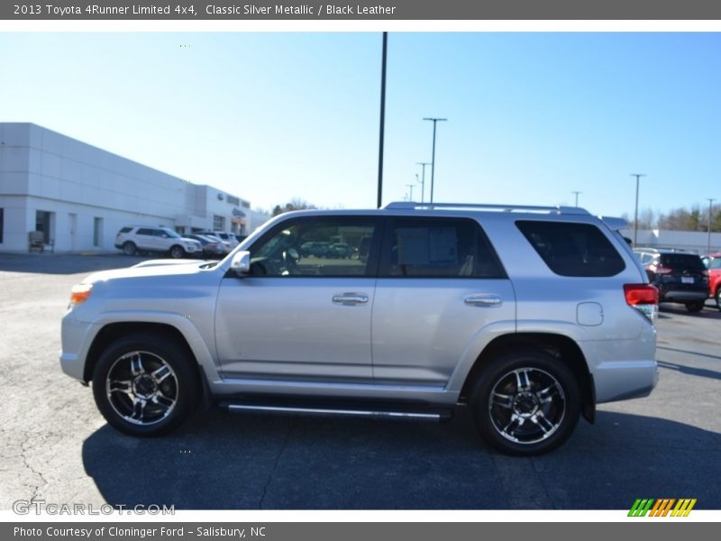 Classic Silver Metallic / Black Leather 2013 Toyota 4Runner Limited 4x4