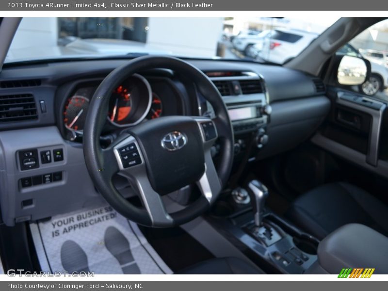 Classic Silver Metallic / Black Leather 2013 Toyota 4Runner Limited 4x4