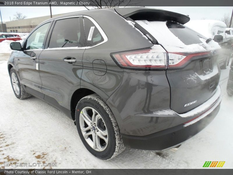 Magnetic / Ebony 2018 Ford Edge Titanium AWD