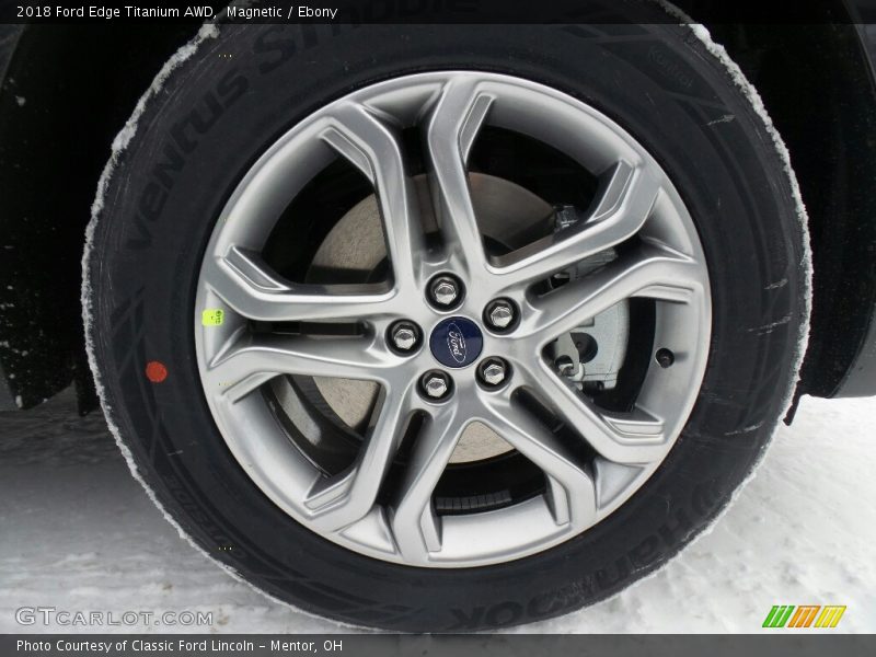 Magnetic / Ebony 2018 Ford Edge Titanium AWD