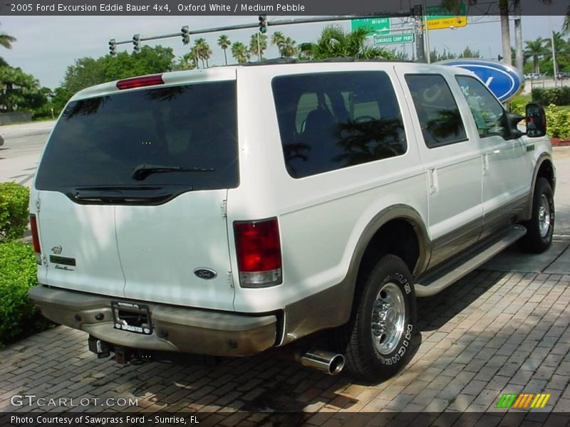Oxford White / Medium Pebble 2005 Ford Excursion Eddie Bauer 4x4