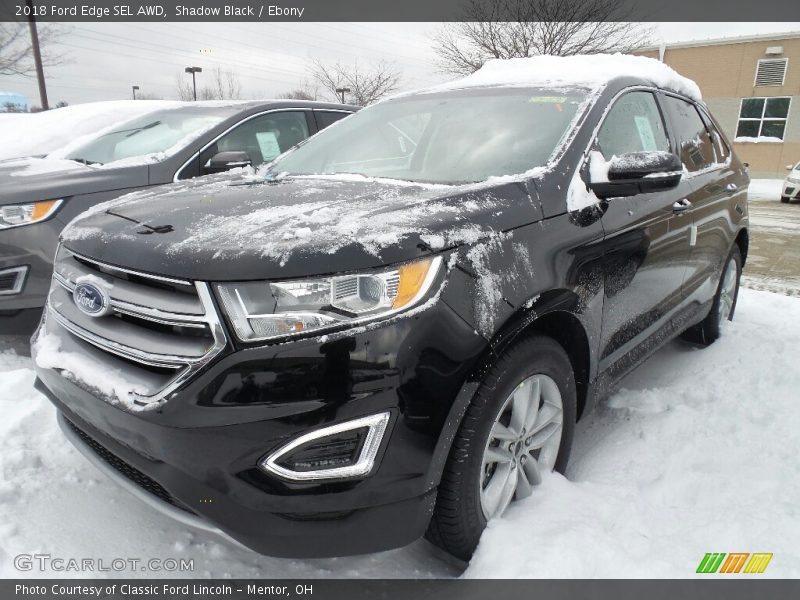 Shadow Black / Ebony 2018 Ford Edge SEL AWD
