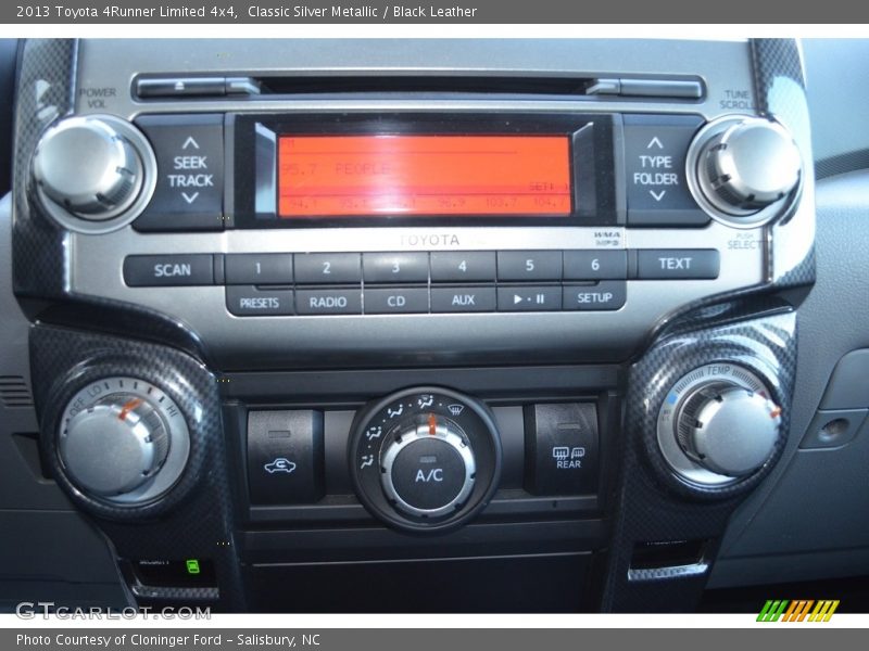 Classic Silver Metallic / Black Leather 2013 Toyota 4Runner Limited 4x4