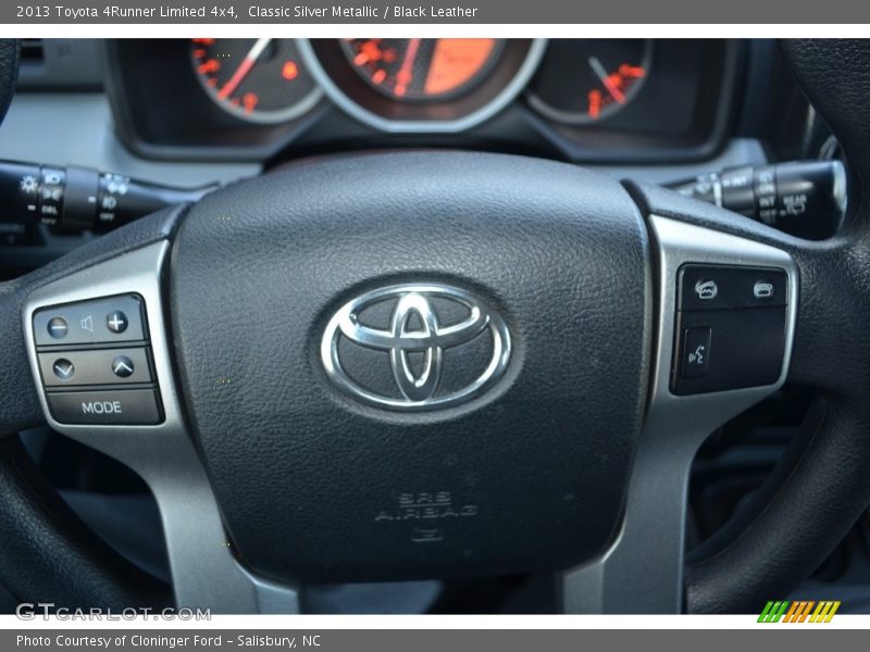 Classic Silver Metallic / Black Leather 2013 Toyota 4Runner Limited 4x4
