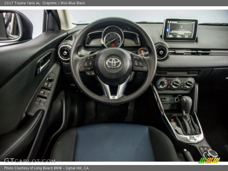 Graphite / Mid-Blue Black 2017 Toyota Yaris iA