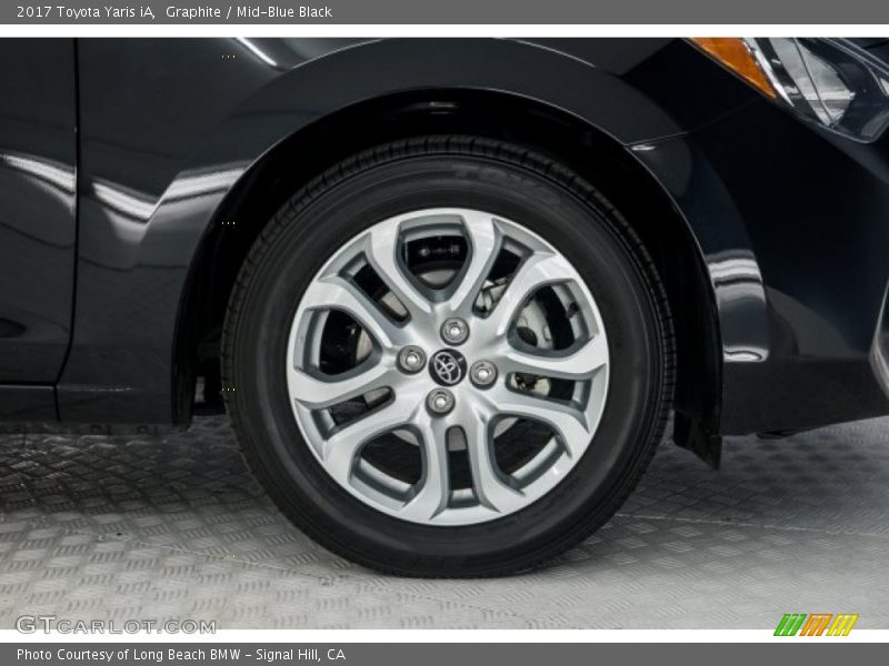 Graphite / Mid-Blue Black 2017 Toyota Yaris iA