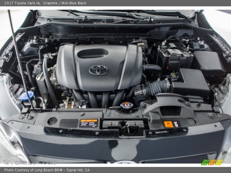Graphite / Mid-Blue Black 2017 Toyota Yaris iA