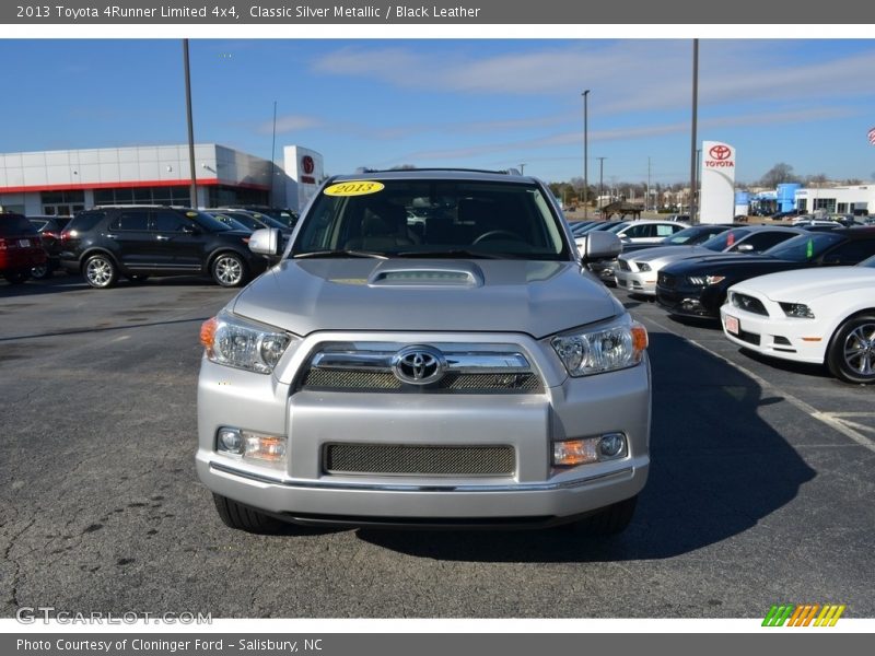 Classic Silver Metallic / Black Leather 2013 Toyota 4Runner Limited 4x4